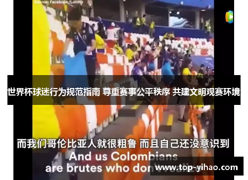 世界杯球迷行为规范指南 尊重赛事公平秩序 共建文明观赛环境